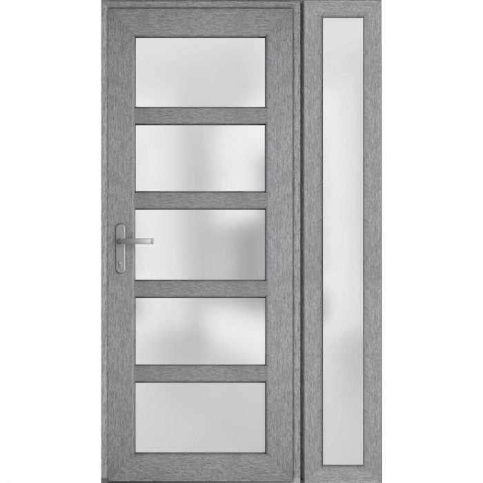 Panora 8002 Grey Ash / Door unit with Sidelite