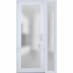 Panora 8102 White Silk / Door unit with Sidelite