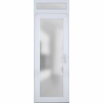 Panora 8102 White Silk / Door unit with Transom