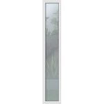 Metal Side Lite for Entry Door White