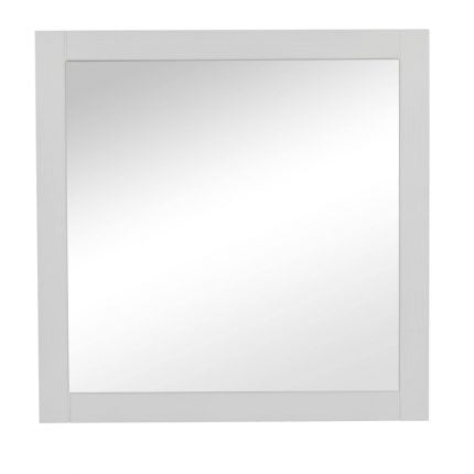 Mirror For Bath Vanity Woodmix Collection White