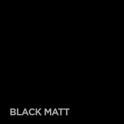 Tall End Panel Black Matte Color
