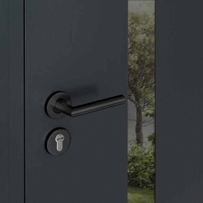 6777 black handle for apex door